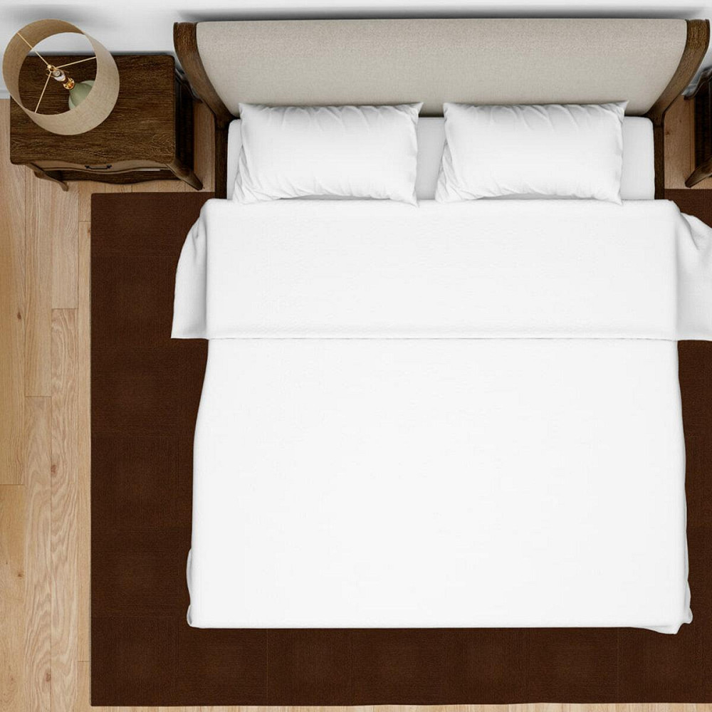 Самоклеящаяся плитка под ковролин тёмно-коричневая Киев - изображение 6