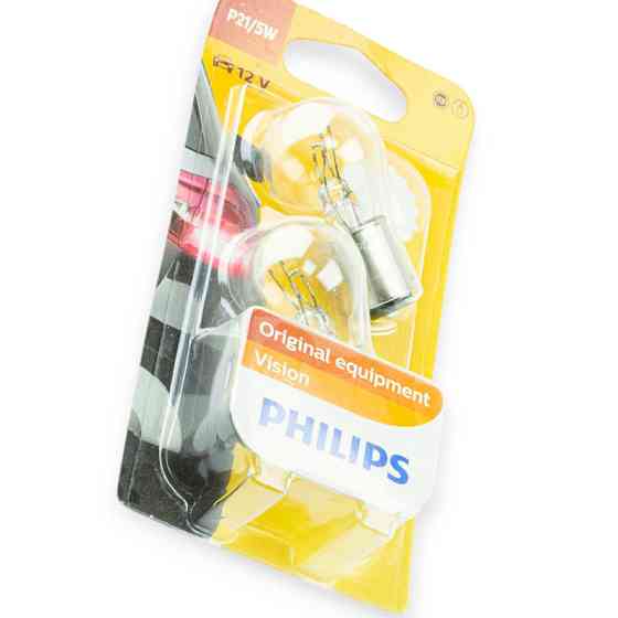 Автолампа 12V P21, 5W BAY15d PHILIPS (пара) A Мукачево