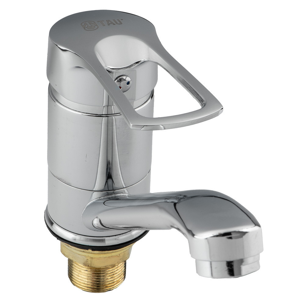Смеситель s43 Ø40 для кухни гусак прямой 250мм на гайке TAU SM-1B244C (9843110) Киев - изображение 4