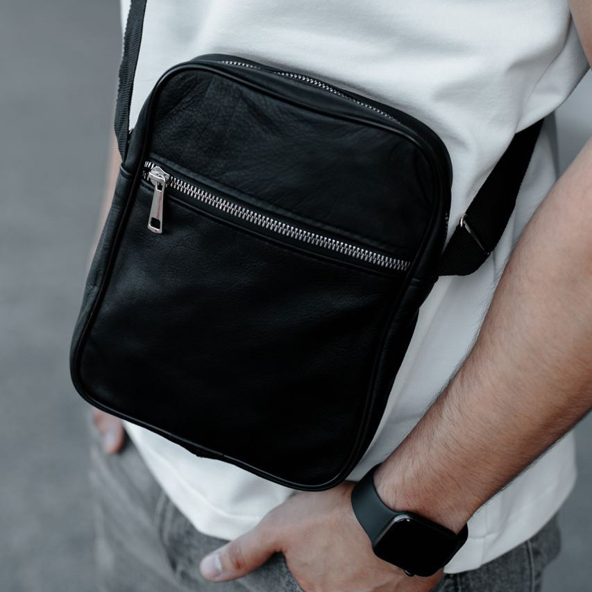 Стильна сумка-месенджер, Сумка-месенджер для роботи, Сумка ділова для документів, Сумки XJ-540 для документів Київ - фото 8