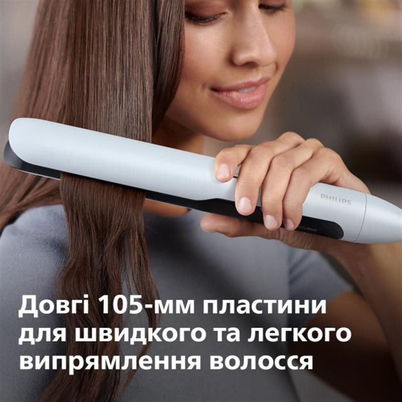 Праска (випрямляч) для волосся Philips BHS520/00 Білий Харьков - изображение 20