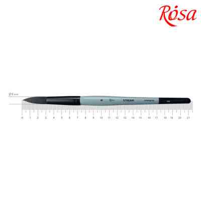 Кисточка для рисования Rosa Синтетика круглая, STREAM 132, №9 (4823098517153) Винница