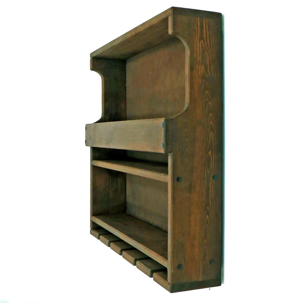 Настінна винна полиця "Цуруга" кортадо Миколаїв - фото 1