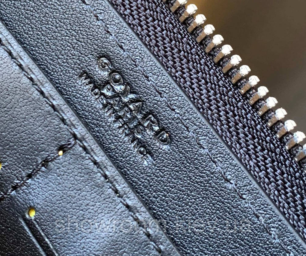 Гаманець на змійці Goyard (094) black Lux Київ - фото 8