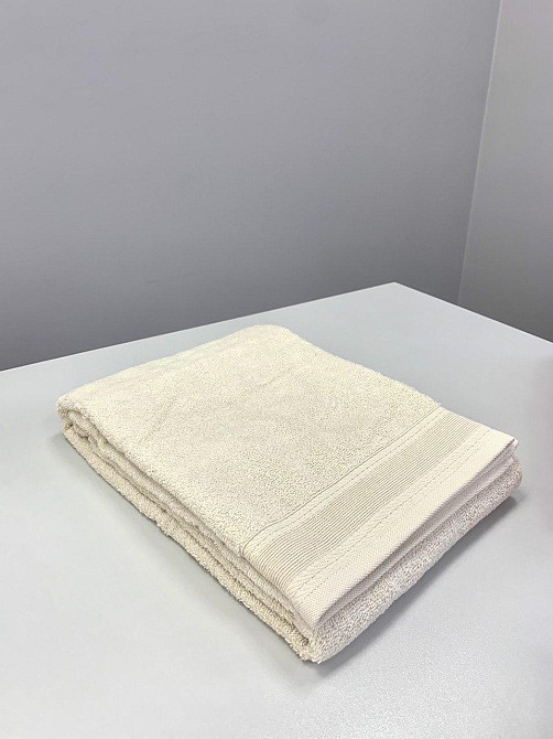 Полотенце махровое с Ideal Textile бордюром однотонное плотность 360 г/м2 100х150 см (56860720) Моло Черновцы - изображение 2