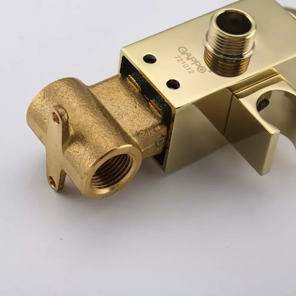 Гігієнічний душ прихованого монтажу GAPPO G7207-3 золото Київ - фото 3