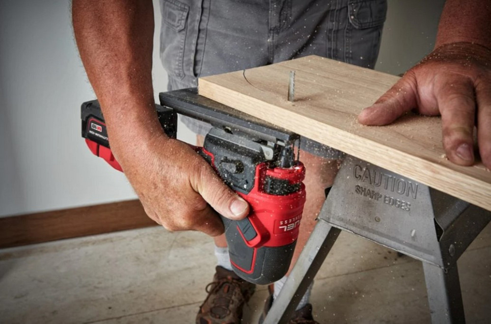 Пила лобзикова акумуляторна безщіткова MILWAUKEE M18 FBJS-0X (каркас+HDкейс) Одесса - изображение 8