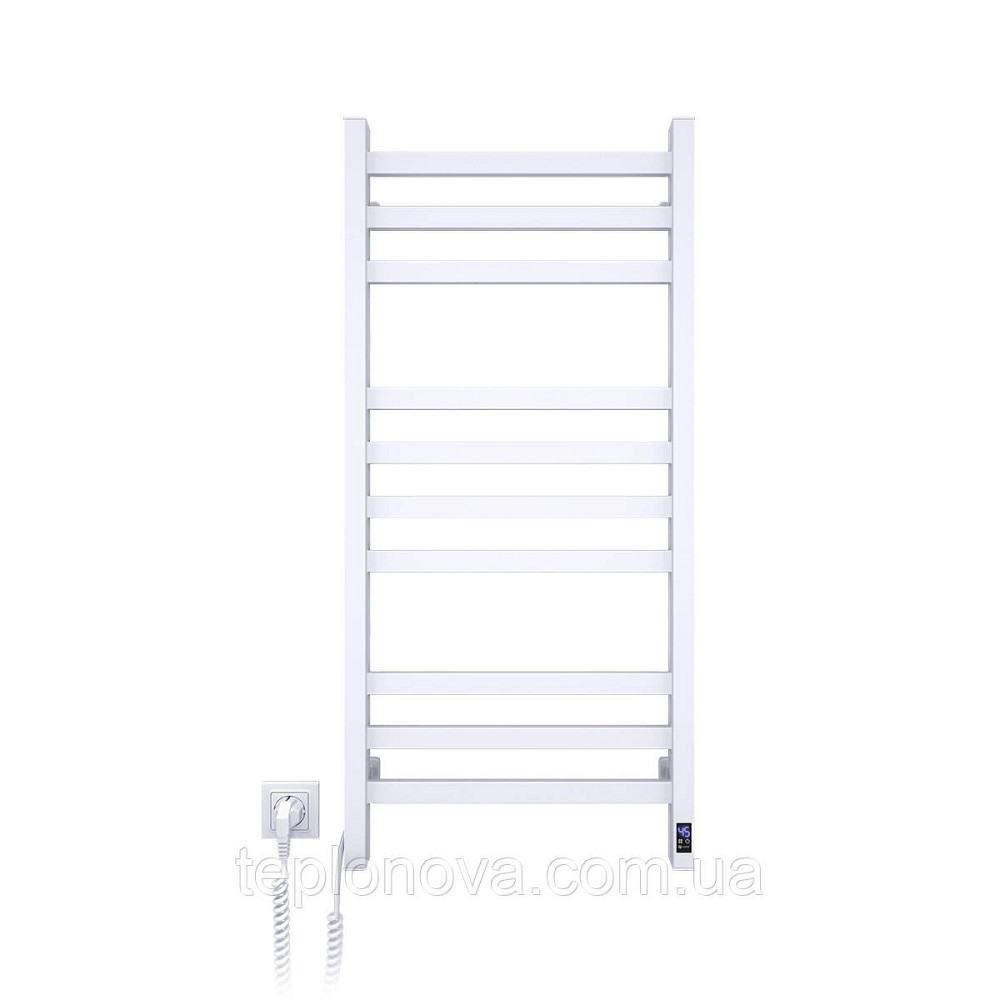Полотенцесушитель Авангард 480х1000 Sensor левый с таймером, белый Черновцы - изображение 7