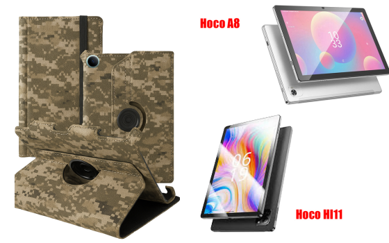 Чехол Spinner360 для планшета Hoco A8, Hoco Hi11, цвет Xaki Киев