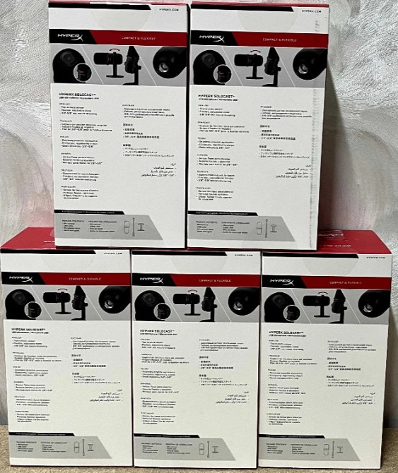 Микрофон для ПК /для стриминга, подкастив : Hyper X SoloCast Новый ! Киев - изображение 2