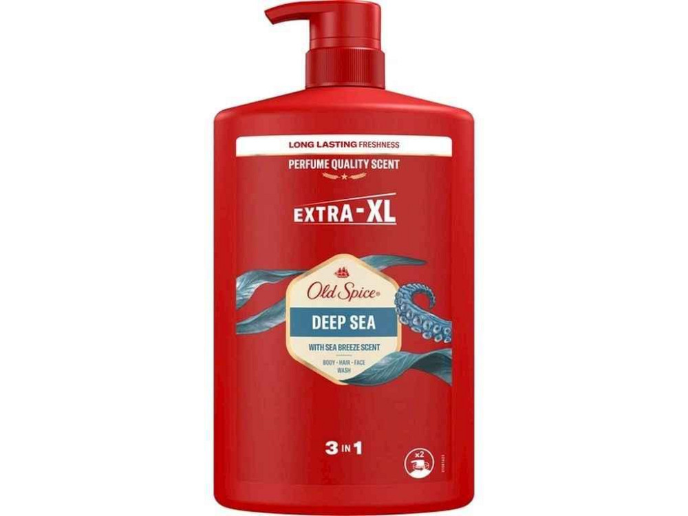 Гель-шампунь для душа 1л Deep Sea ТМ OLD SPICE Киев - изображение 1