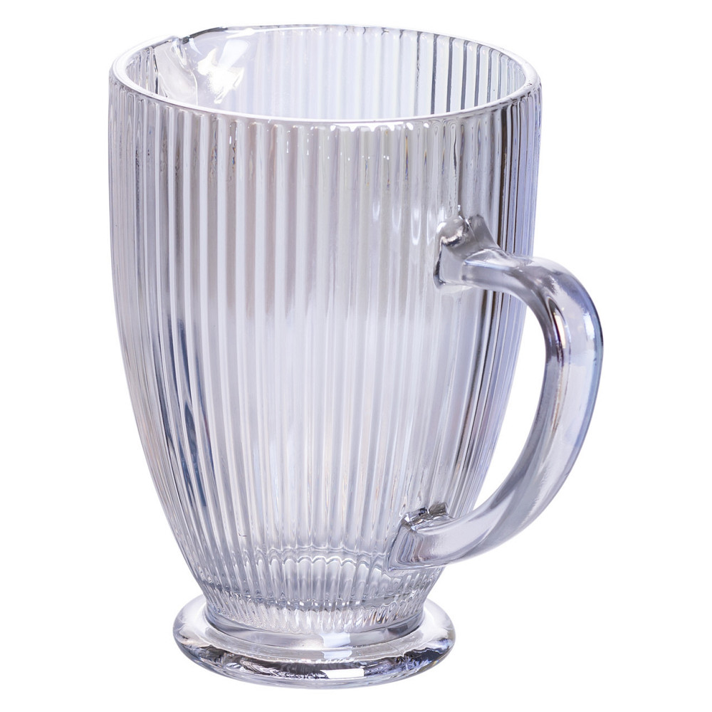 Ребристий скляний кувшин 1.2 л Київ - фото 3