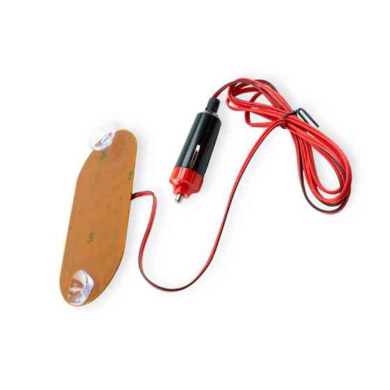 Табличка диодная зеленая штекер в прикуриватель ТАКСИ Мукачево