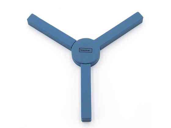 Підставка під гаряче силікон 20х13,3х1,5см 10315 Sky Blue ТМ LESSNER Київ