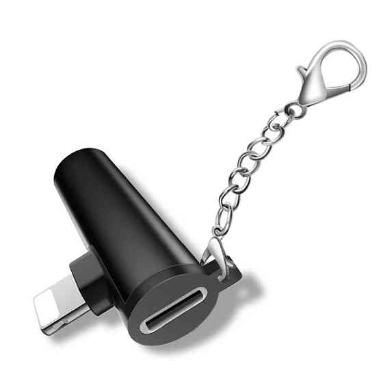 Переходник ! ACCEZZ 2 в 1 Lightning - 3,5 jack+ Lightning Київ