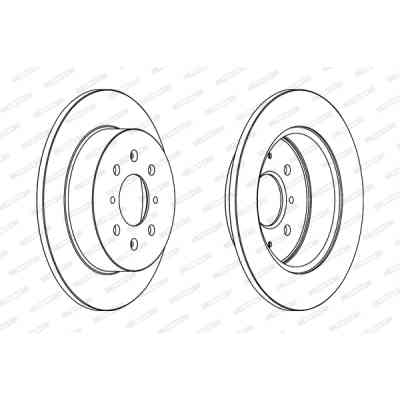Тормозной диск FERODO DDF1466 Винница