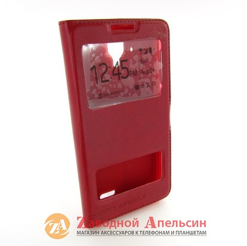 Чохол книжка Lenovo A536 Smart Case red Одеса - фото 4