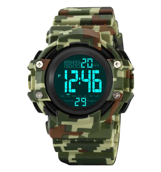 Часы мужские спортивные наручные Skmei 2195 (Камуфляж) Винница - изображение 4