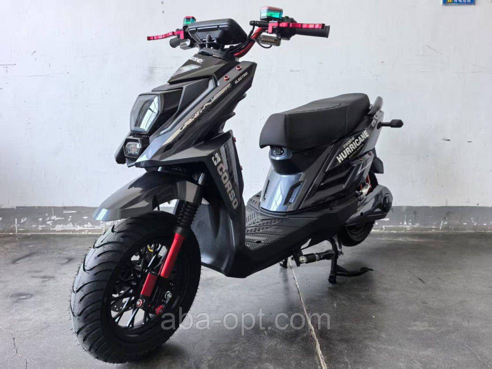 Скутер Електричний Corso Hurricane 2500W-72V-40Ah Lition Шини 120/70-12«/120/70-12»Aba-Opt купити дешево в Україні дешево Одеса - фото 3
