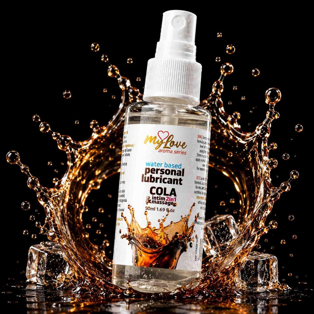 2в1 лубрикант та масажний гель - MyLove Aroma Series Intim&Massage Cola, 50 мл Sex Aura Київ - фото 2