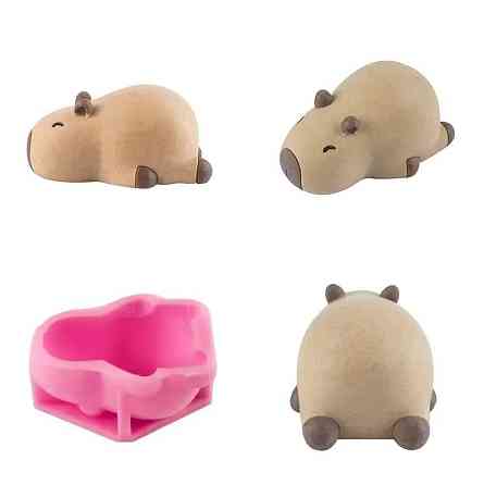 Силиконовая форма «Капибара» – для десертов, шоколада, свечей и рукоделия Киев