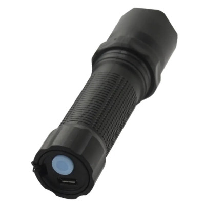 Ліхтар Quantum Minik black 3W LED з USB (QM-FL1043) Вінниця - фото 2