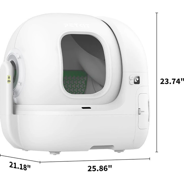 Смарт-лоток Petkit Purobot Max Pro With Cam Self-Clean (P9904) ( Білий ) Харків - фото 8