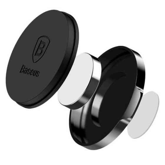 Автотримач магнітний Baseus Small ears Magnetic series Holder Flat SUER-C01 (Чорний) Миколаїв