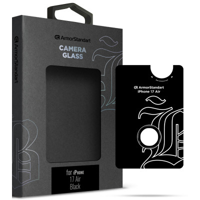 Стекло защитное Armorstandart for Camera Supreme BI Apple iPhone 17 Air Black (ARM86448) Винница - изображение 1
