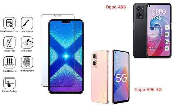 Защитное стекло NeoGlass для Oppo A96, Oppo A96 5G – ультрапрозрачное и устойчивое Киев