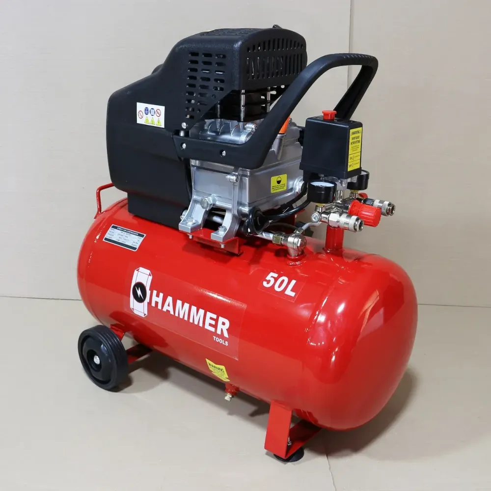Компресор Hammer HM-143 — поршневий, 260 л/хв, 50 л, 2600 Вт, масляний, гарантія 12 міс Івано-Франківськ - фото 6