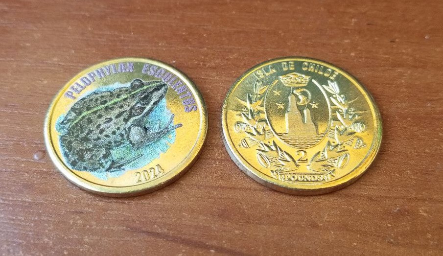 Острів де ЧІЛІ 2 фунта 2024 жабка Полтава - фото 1