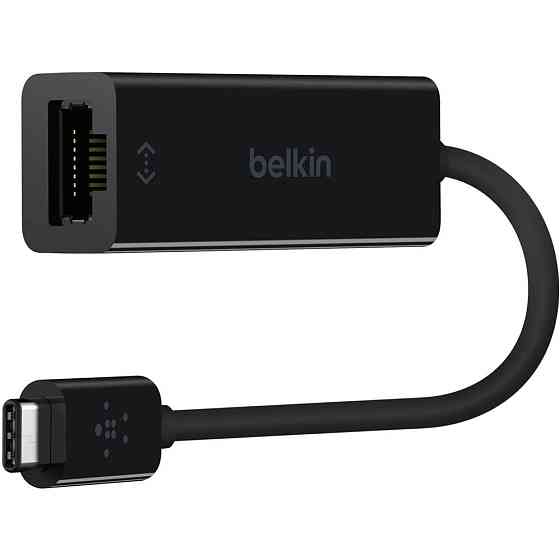 Мережева карта Belkin USB-C-RJ-45 Gigabit Ethernet (F2CU040btBLK) Чорний Харьков