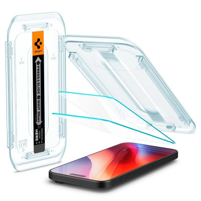 Стекло защитное Spigen iPhone 16 Pro Max Glas.tR EZ Fit (2 Pack) (AGL07907) Винница - изображение 1