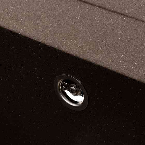 PLATINUM Кухонна мийка гранітна матова 7050 CASCADA Platinum Темна скеля Київ