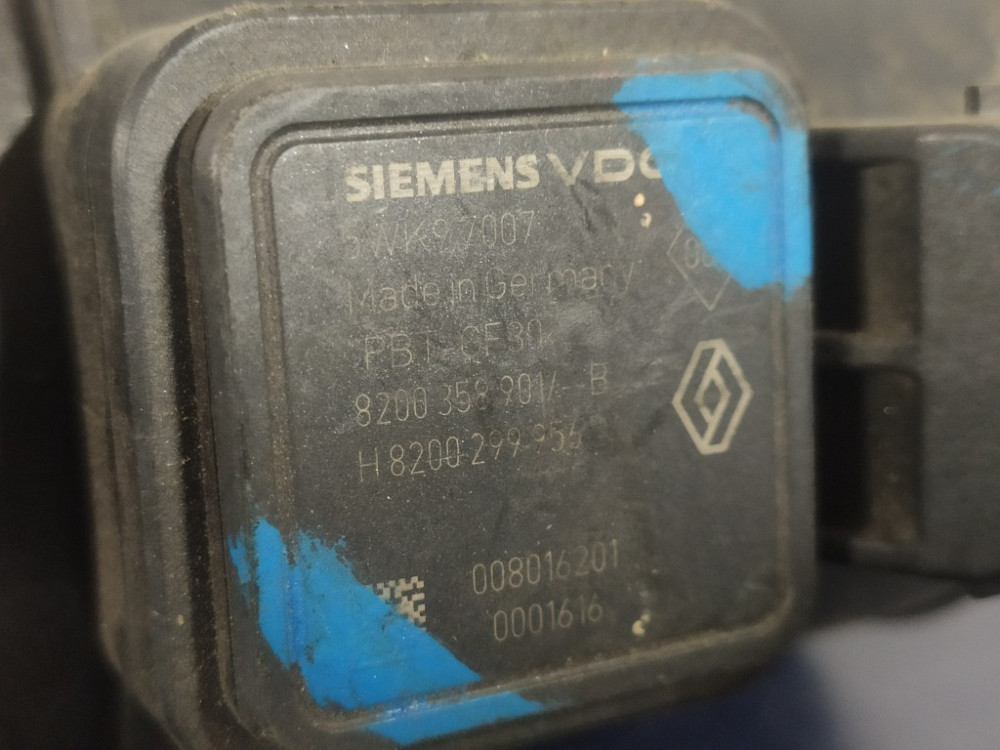 Витратомір повітря Renault Laguna III 2007-2015 (8200358901) Ковель - изображение 3