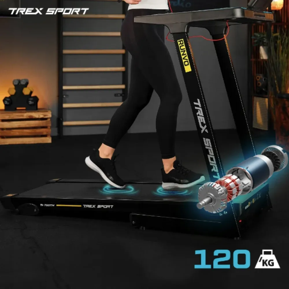 Бігова доріжка електрична Trex Sport TX-700TM RUNVO чорний Київ - фото 10