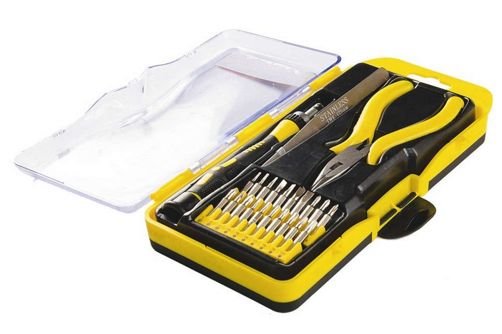 MASTERTOOL Насадки викруткові MASTERTOOL прецинзійні та інструменти набір 23 шт 40-0166 Коломия - фото 2