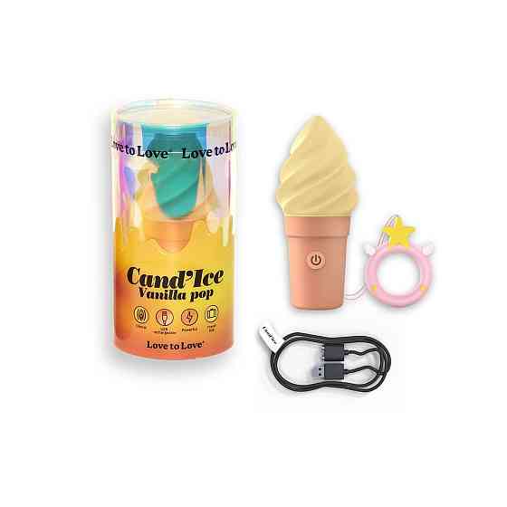 Вибратор-мороженое Love To Love CAND'ICE — VANILLA POP Sex Aura Киев