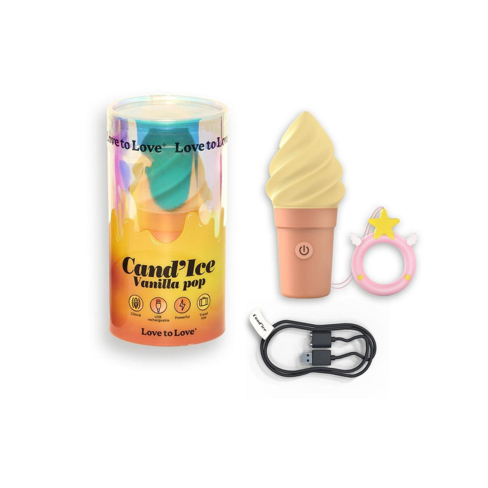 Вибратор-мороженое Love To Love CAND'ICE — VANILLA POP Sex Aura Киев - изображение 5