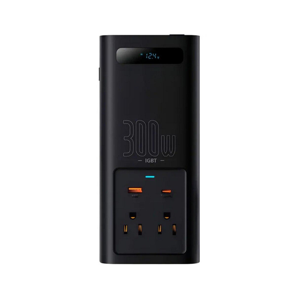 Автомобільний інвертор Baseus IGBT Power Inverter 300W Black CGNB010001 Одеса - фото 1