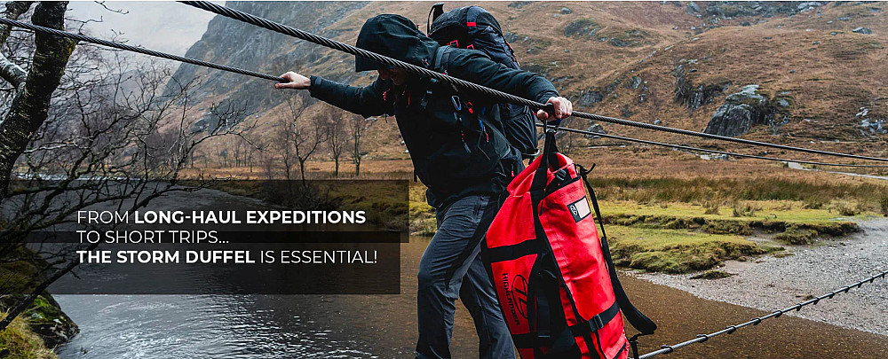 Сумка дорожная водозащитная Highlander Storm Kitbag 65L Red (DB123-RD) Киев - изображение 4