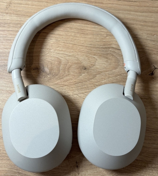 Навушники повнорозмірні бездротові Sony WH-1000XM5 Silver Харків - фото 2