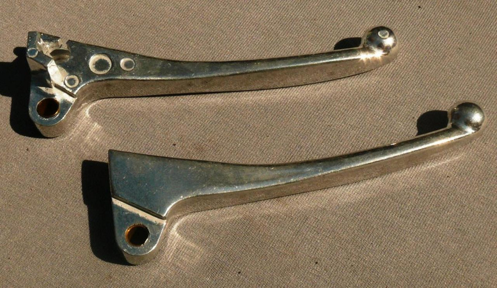 Рычаги руля Хонда DIO, Такт (голые) (барабан/барабан, хром) Мукачево - изображение 1