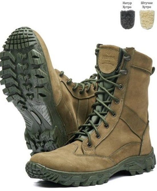 Берці 3 кольори 3 різновиди натуральна шкіра не промокають гурту. Київ - фото 6