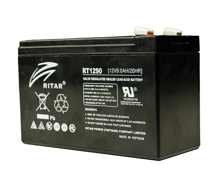 Акумуляторна батарея Ritar RT1290 12В/9А·год Київ - фото 2