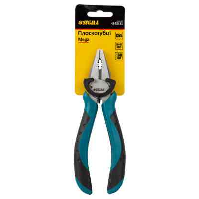 Плоскогубцы Sigma 180мм Mega (4342331) Винница