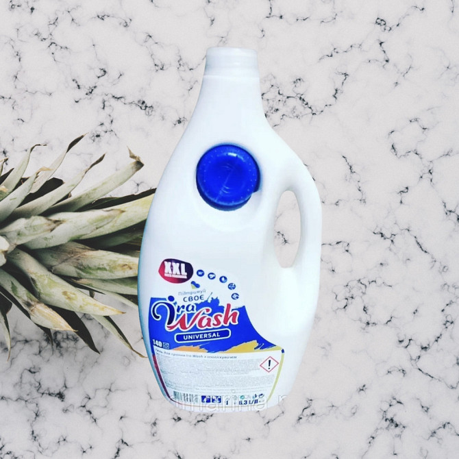 Гель для прання з ополіскувачем ira wash universal 6.3 л + 6.3 л Дуопак 280 прань. Виноградів - фото 8