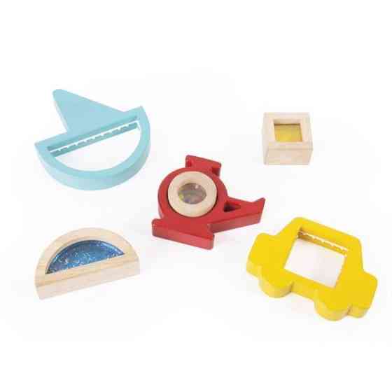 Дерев'яний сортер Guidecraft Manipulatives Транспорт (G6741) Харьков