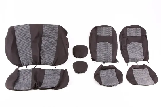 Чехли на сидушки Авто-Елегант універс. без канта сіре Вінниця